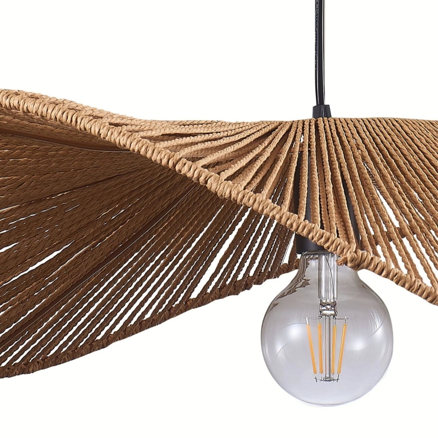 Pakabinamas sietynas CAPRI 1xE27/20W/230V diametras 60 cm bambukas