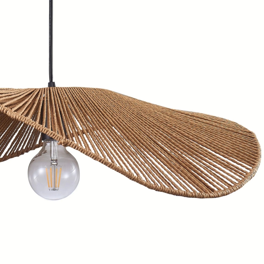 Pakabinamas sietynas CAPRI 1xE27/20W/230V diametras 60 cm bambukas