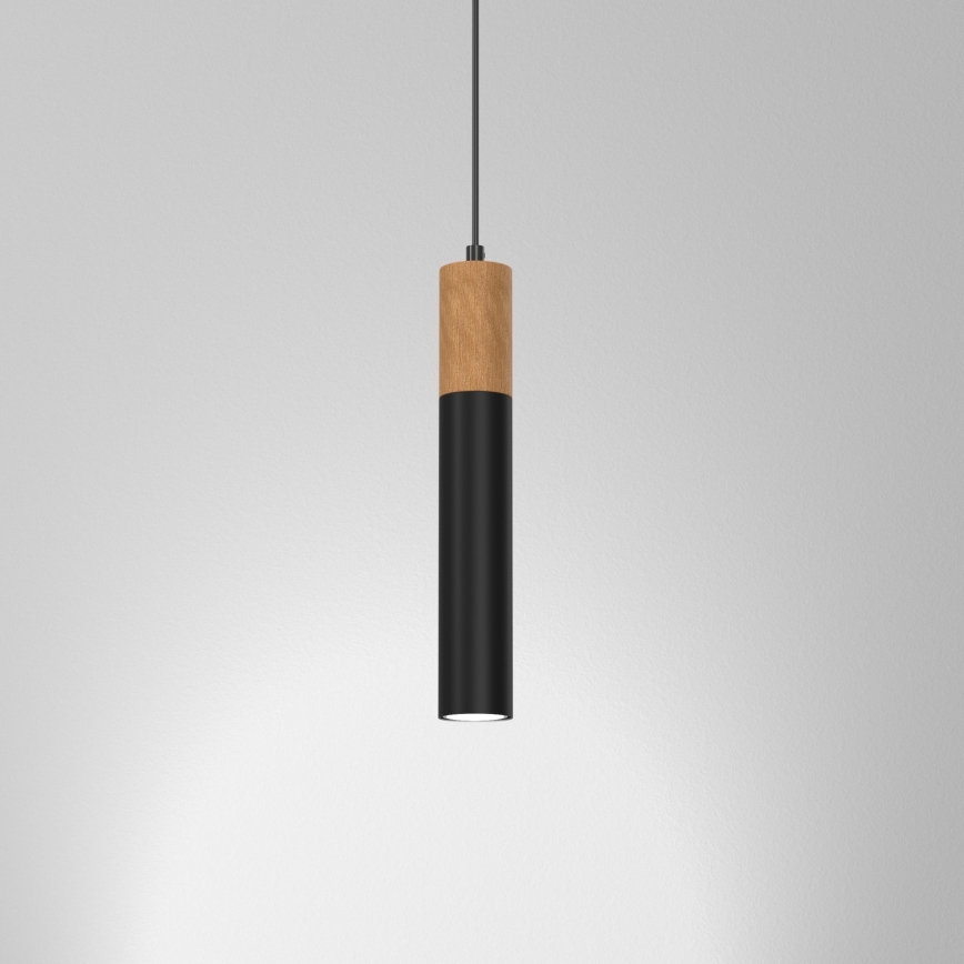 Pakabinamas sietynas CASSA 1xGU10/60W/230V juodas