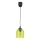 Pakabinamas sietynas CHRIS 1xE27/60W/230V diametras 11 cm žalia