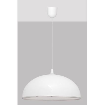 Pakabinamas sietynas CIRCLE 1xE27/15W/230V baltas