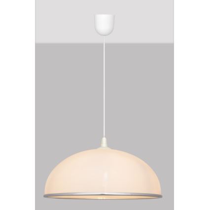 Pakabinamas sietynas CIRCLE 1xE27/15W/230V baltas