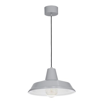 Pakabinamas sietynas CLASS 1xE27/15W/230V pilka