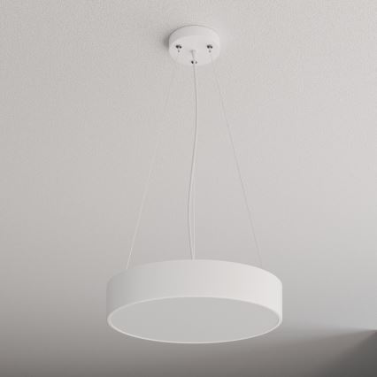 Pakabinamas sietynas CLEO 3xE27/24W/230V diametras 40 cm balta