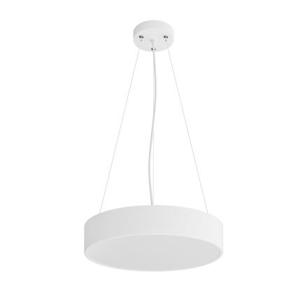 Pakabinamas sietynas CLEO 3xE27/24W/230V diametras 40 cm balta