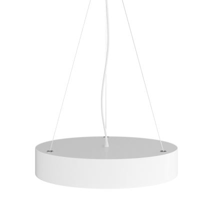 Pakabinamas sietynas CLEO 3xE27/24W/230V diametras 40 cm balta