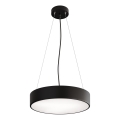 Pakabinamas sietynas CLEO 3xE27/24W/230V diametras 40 cm juoda