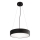 Pakabinamas sietynas CLEO 3xE27/24W/230V diametras 40 cm juoda