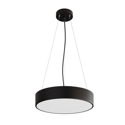 Pakabinamas sietynas CLEO 3xE27/24W/230V diametras 40 cm juoda