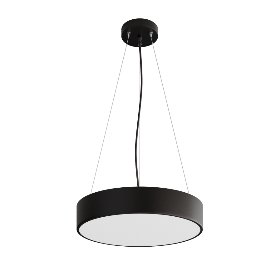 Pakabinamas sietynas CLEO 3xE27/24W/230V diametras 40 cm juoda