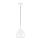 Pakabinamas sietynas COMO 1xE27/60W/230V diametras 17 cm balta