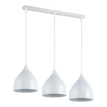 Pakabinamas sietynas COMO 3xE27/60W/230V balta