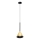 Pakabinamas sietynas CONE 1xGU10/10W/230V auksas/juoda