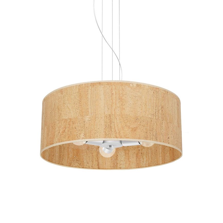 Pakabinamas sietynas CORK 3xE27/60W/230V