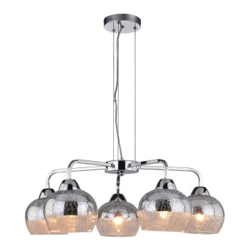 Pakabinamas sietynas CROMINA 5xE27/60W/230V