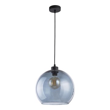 Pakabinamas sietynas CUBUS 1xE27/60W/230V mėlynas