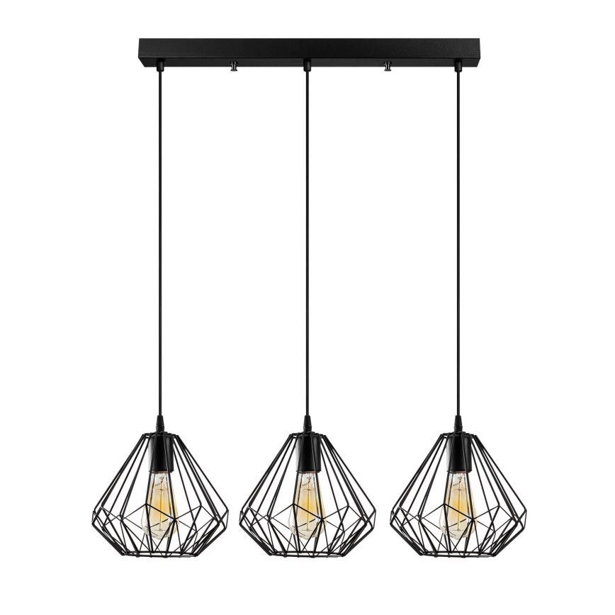 Pakabinamas sietynas DIAMOND 3xE27/100W/230V