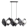 Pakabinamas sietynas DRIFTON 6xE14/10W/230V juoda