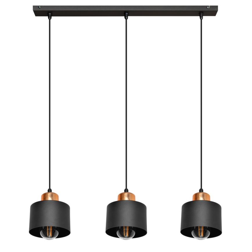Pakabinamas sietynas  EDISON 3xE27 / 15W / 230V