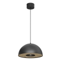 Pakabinamas sietynas ELGUND 1xE27/15W/230V diametras 35 cm juoda