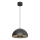 Pakabinamas sietynas ELGUND 1xE27/15W/230V diametras 35 cm juoda