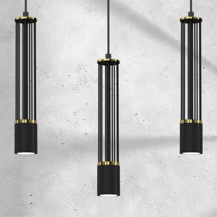 Pakabinamas sietynas ESTILO 3xGU10/40W/230V juodas