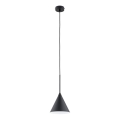 Pakabinamas sietynas FABO 1xE27/15W/230V juoda