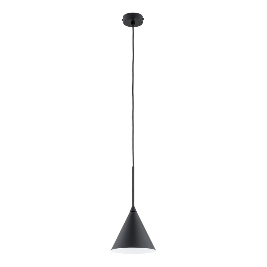 Pakabinamas sietynas FABO 1xE27/15W/230V juoda