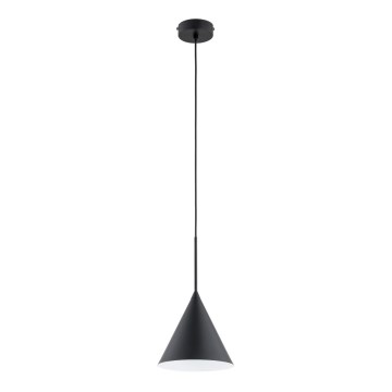 Pakabinamas sietynas FABO 1xE27/15W/230V juoda