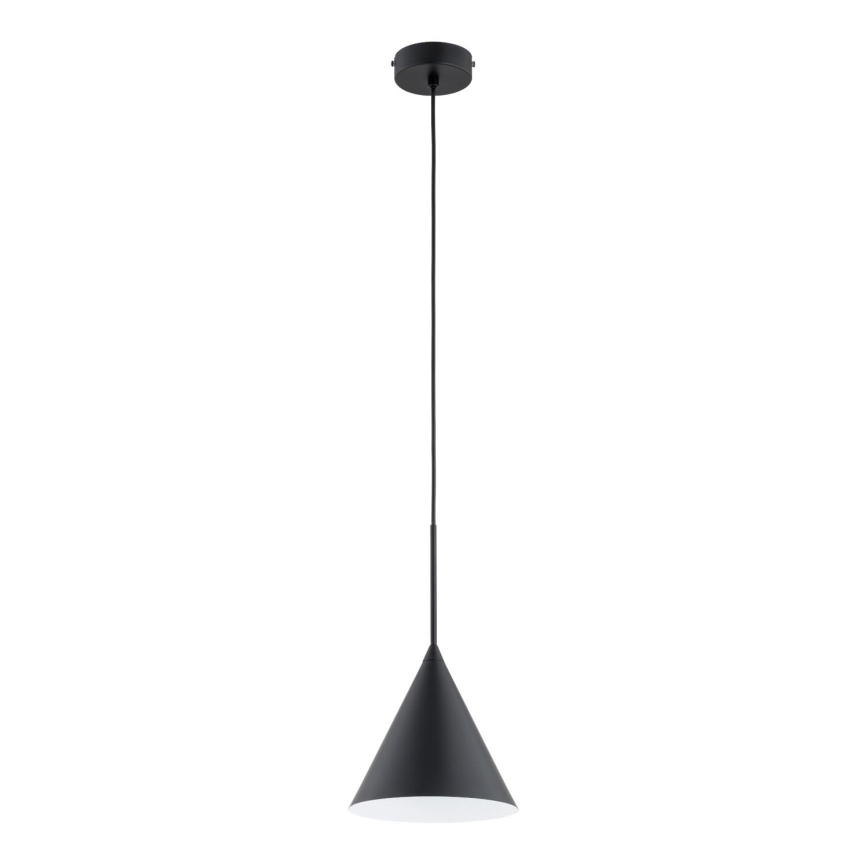 Pakabinamas sietynas FABO 1xE27/15W/230V juoda