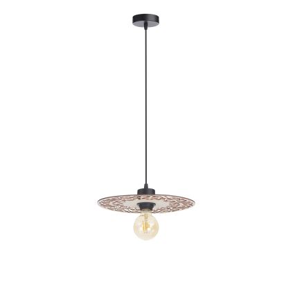 Pakabinamas sietynas FALCO 1xE27/60W/230V diametras 30 cm smėlio spalva