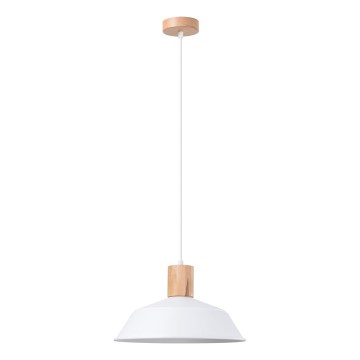 Pakabinamas sietynas FANO 1xE27/15W/230V diametras 34 cm balta