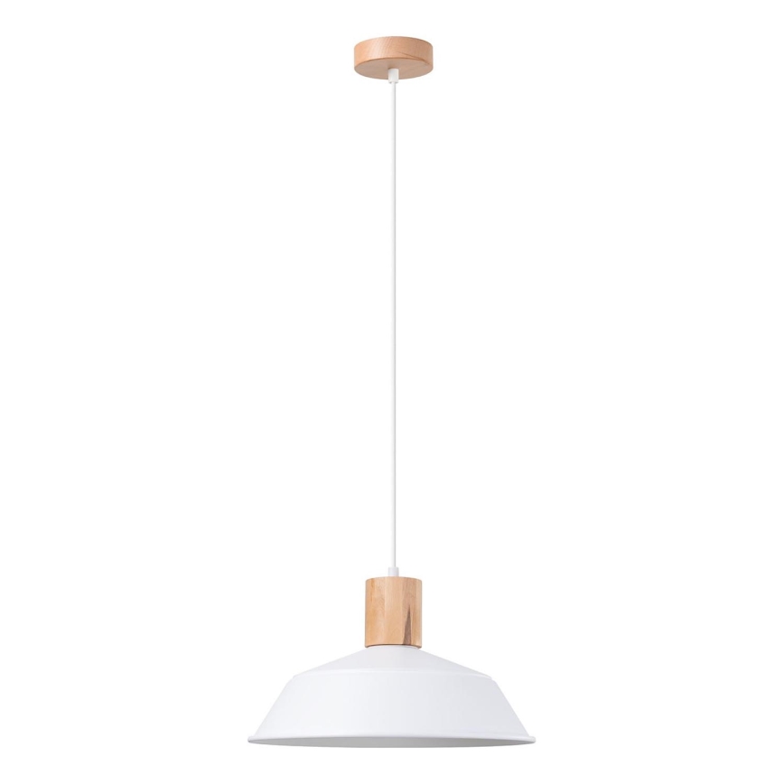 Pakabinamas sietynas FANO 1xE27/15W/230V diametras 34 cm balta