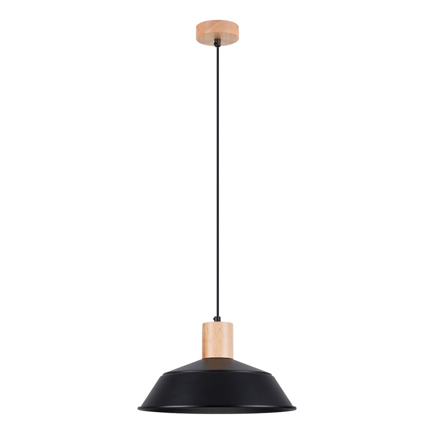 Pakabinamas sietynas FANO 1xE27/15W/230V diametras 34 cm juoda