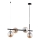 Pakabinamas sietynas FIORE 4xE14/10W/230V juoda