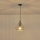 Pakabinamas sietynas FLARE 1xE27/15W/230V diametras 25 cm smėlio spalva
