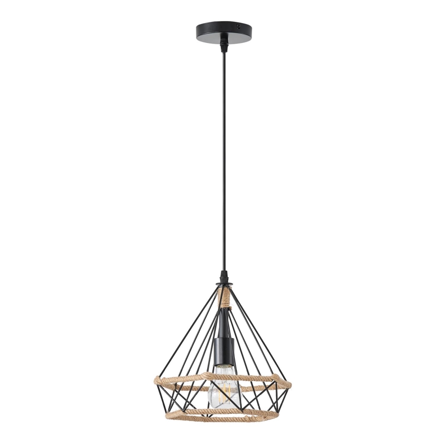 Pakabinamas sietynas FLARE 1xE27/15W/230V diametras 25 cm smėlio spalva