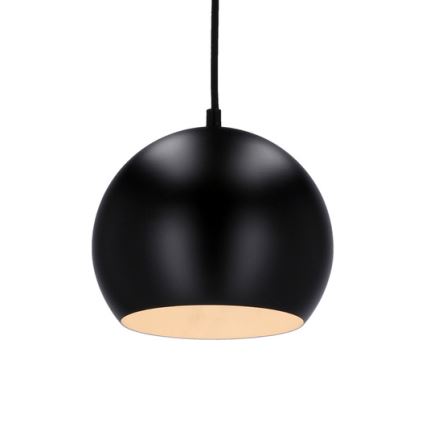 Pakabinamas sietynas FLEN 1xE27/40W/230V d. 20 cm juodas