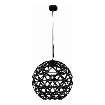 Pakabinamas sietynas FROZEN 1xE27/60W/230V diametras 50 cm juoda