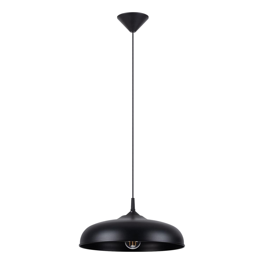 Pakabinamas sietynas GINA 1xE27/15W/230V diametras 38 cm juoda