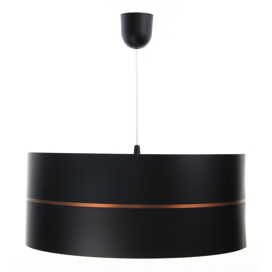 Pakabinamas sietynas GLAM HOME 1xE27/60W/230V d. 40 cm juodas
