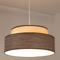 Pakabinamas sietynas GRACE 1xE27/60W/230V diametras 40 cm kreminė/ruda