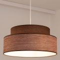 Pakabinamas sietynas GRACE 1xE27/60W/230V diametras 40 cm ruda/smėlio spalva