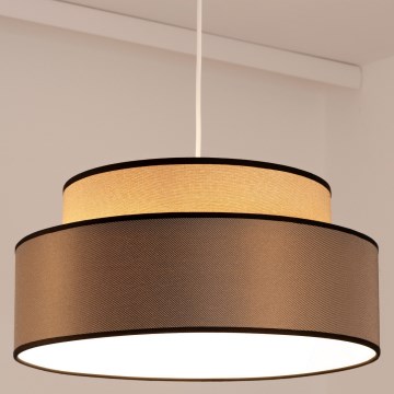 Pakabinamas sietynas GRACE 1xE27/60W/230V diametras 40 cm smėlio spalva/ruda