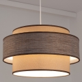 Pakabinamas sietynas GRACE 1xE27/60W/230V diametras 40 cm smėlio spalva/ruda