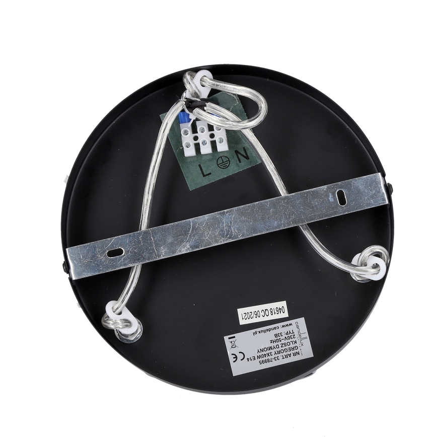 Pakabinamas sietynas GRENIKO 3xE14/40W/230V