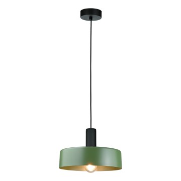 Pakabinamas sietynas HAKI 1xE27/60W/230V žalia/juoda