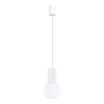 Pakabinamas sietynas HALO 1xG9/8W/230V diametras 12 cm balta