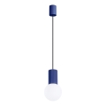 Pakabinamas sietynas HALO 1xG9/8W/230V diametras 12 cm mėlyna