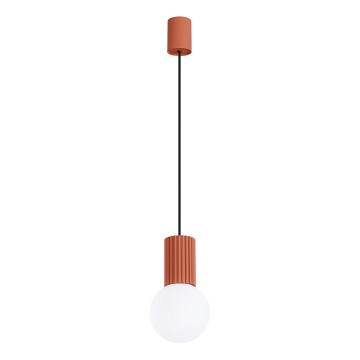 Pakabinamas sietynas HALO 1xG9/8W/230V diametras 12 cm oranžinė
